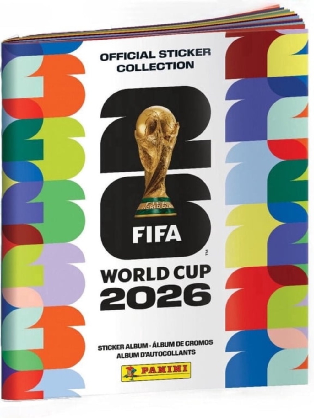 New 3 Panini FIFA World Cup 2026 Albums - soft cover Multicolor Graphic